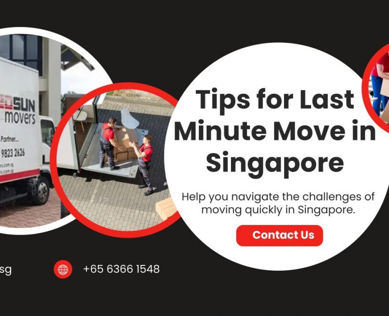 Tips for Last Minute Move in Singapore