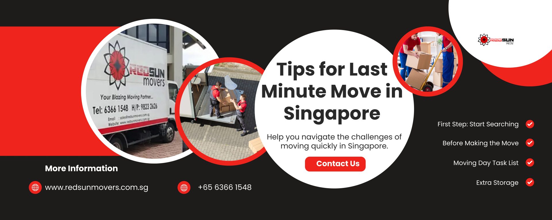 Tips for Last Minute Move in Singapore