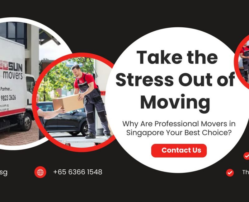 How Movers in Singapore Take the Stress Out of Moving