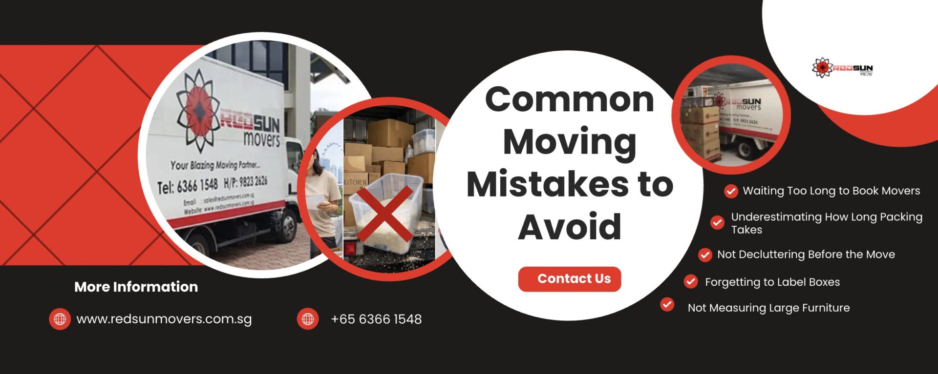 Common moving mistakes homeowners make when relocating in Singapore