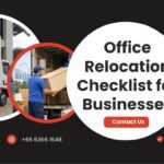Office movers relocating desks and office furniture in Singapore