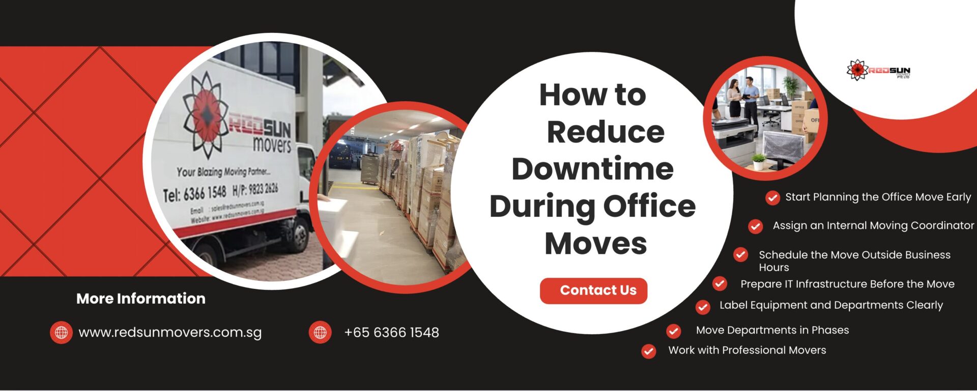 reduce office move downtime singapore