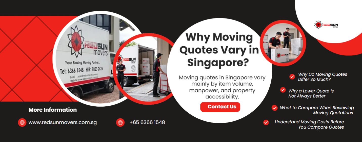why moving quotes vary in singapore