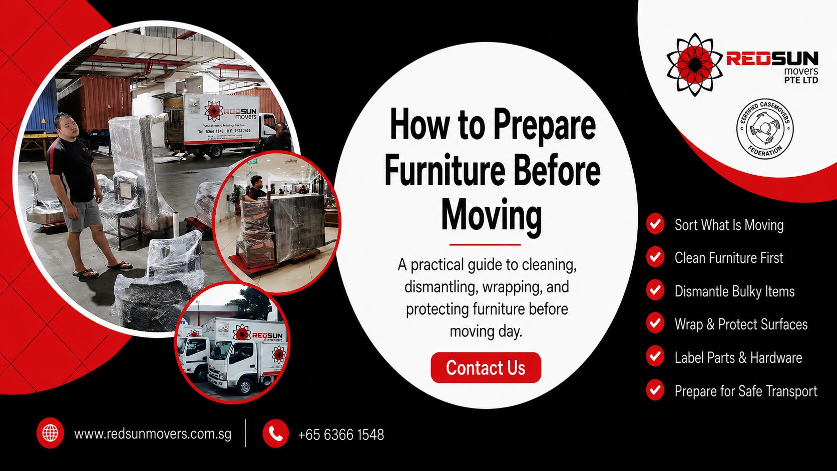 Furniture moving preparation guide
